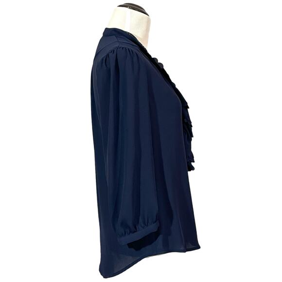 Anthropologie HD in Paris Picea Blouse - Blue - US 2 - Picture 2 of 16